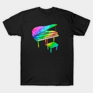 Rainbow Piano T-Shirt